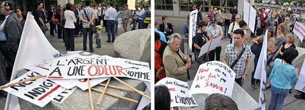 Manifestations Neuchâtel Xamax
