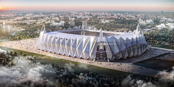 Des rendus de la reconstruction du stade Lokomotiv sont apparus sur Internet