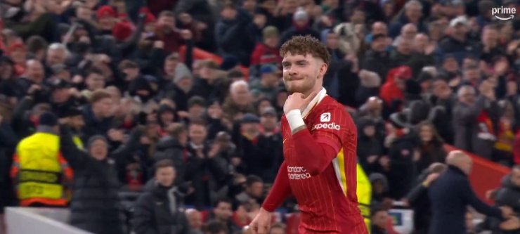 Il giocatore del Liverpool ha festeggiato in modo curioso il gol contro il Lille