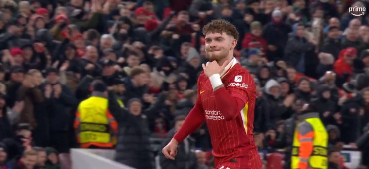 Il giocatore del Liverpool ha festeggiato in modo curioso il gol contro il Lille