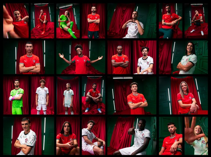 Portugal presenta su nueva camiseta