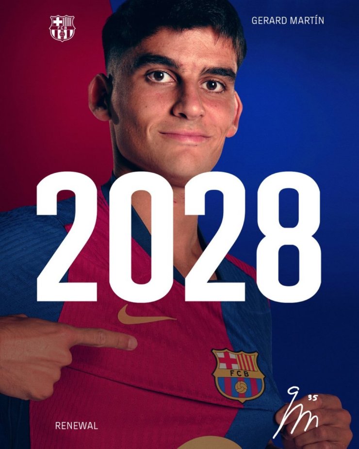 Martin memperpanjang kontrak dengan Barcelona