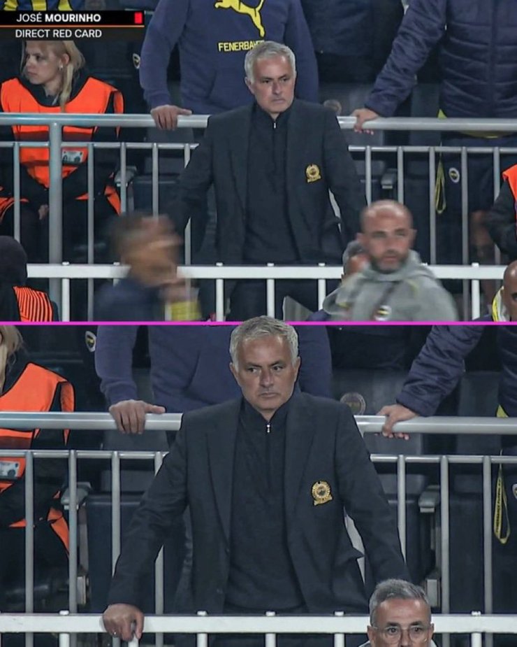 Assez par le nez, critique tout le monde, se réjouit de la neige et joue avec le chien. Que fait Mourinho en Turquie