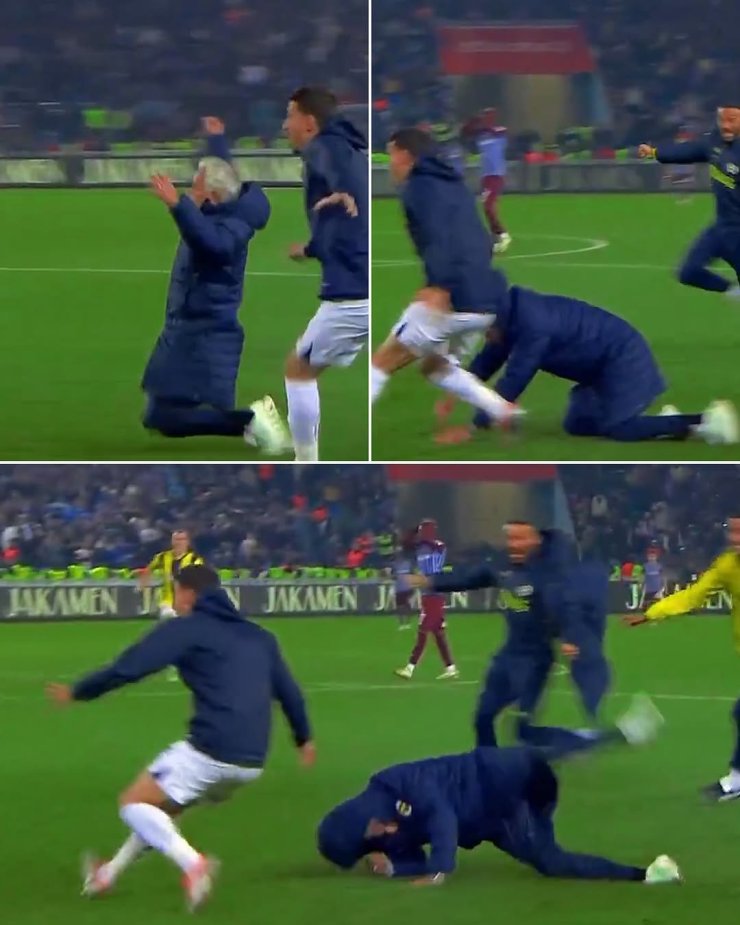 Assez par le nez, critique tout le monde, se réjouit de la neige et joue avec le chien. Que fait Mourinho en Turquie
