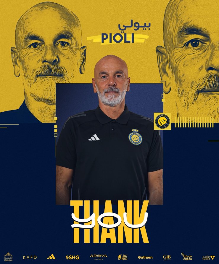 Al-Nasr a annoncé la démission de Stefano Pioly
