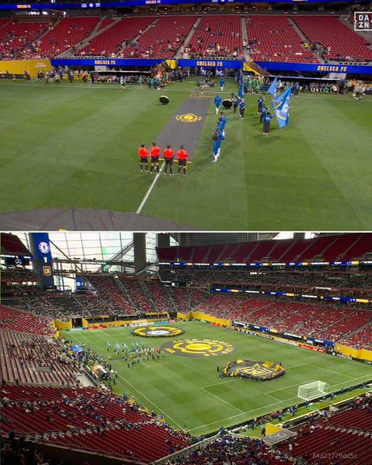 Le match de Chelsea à la Coupe du Monde du Club se déroule dans les stands à moitié vides