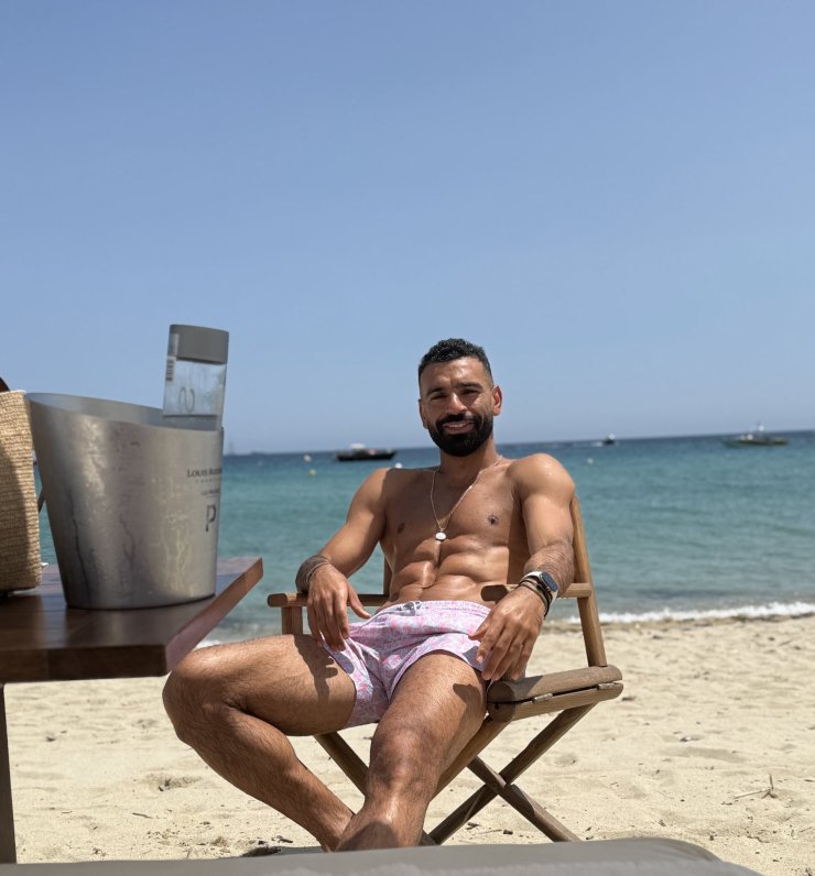 Mohamed Salah a montré comment il passe des vacances