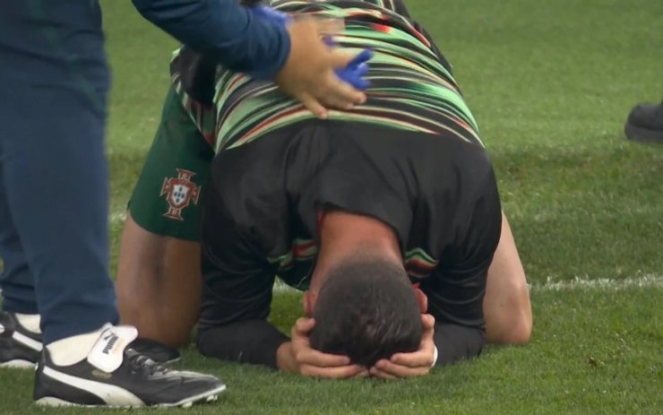 Ronaldo n'a pas pu conserver les émotions après la victoire de la ligue des nations