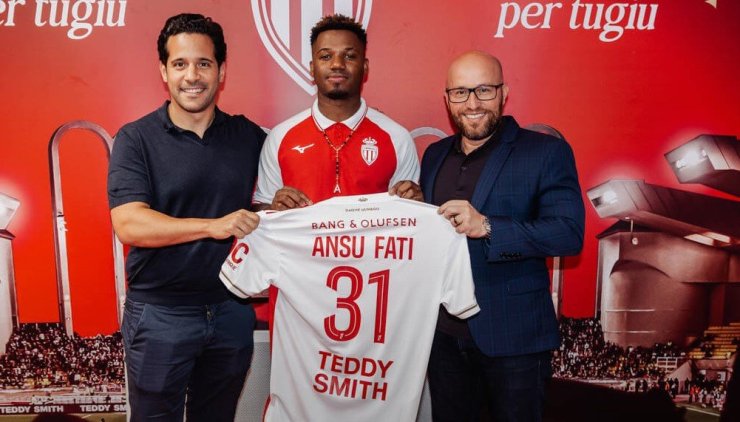 "Monaco" a loué l'attaquant "Barcelone" Ansu Fati