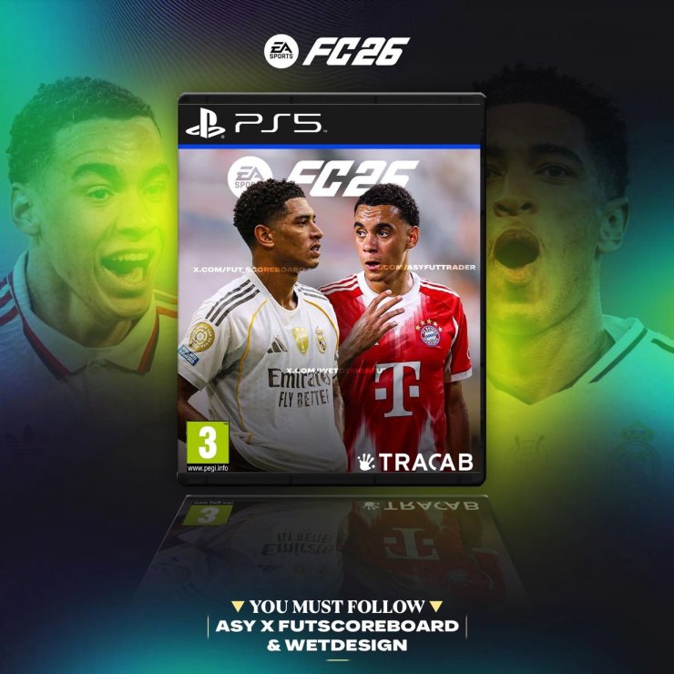 Musial et Bellingham seront sur la couverture EA FC 26