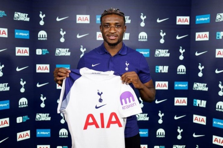 Tottenham a annoncé le transfert de l'attaquant West Ham Kudus