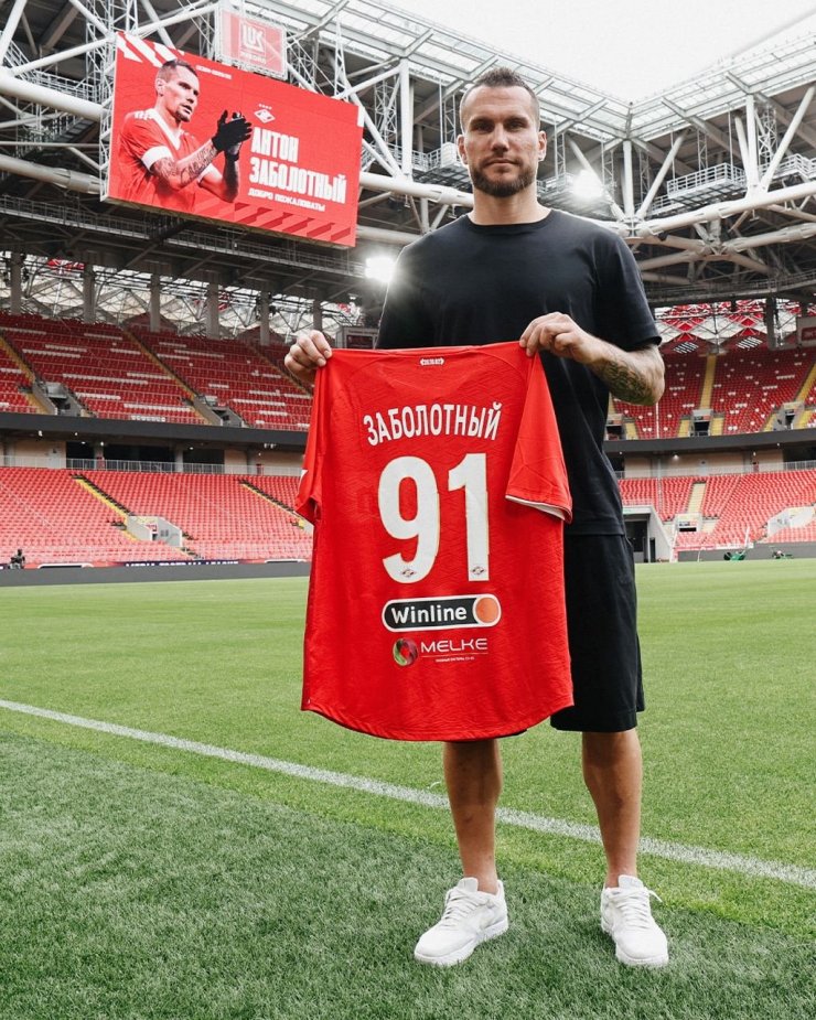 Zabolotny a décidé du numéro de jeu à Spartak
