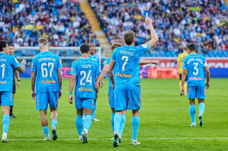 Joueurs de football Zenit