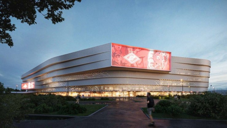 Le Palais des Sports Spartak-Moscou sera construit à côté de la Lukoil Arena.