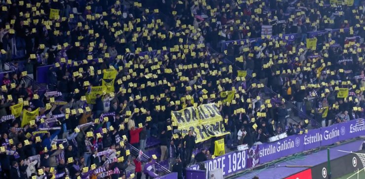 Les supporters de Valladolid ont exigé le départ de Ronaldo lors du match contre le Real Madrid