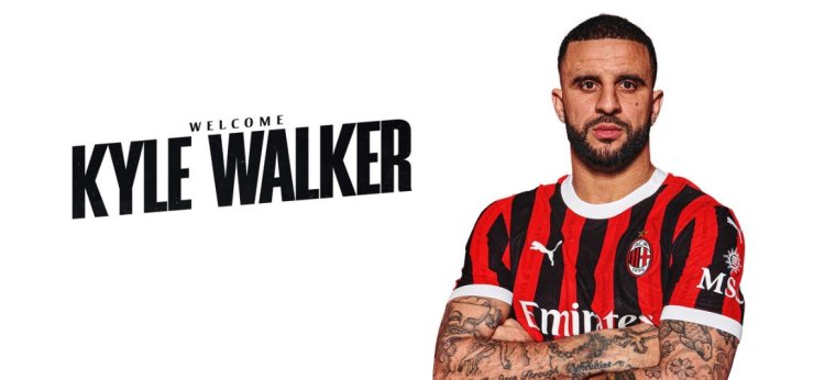 Milan signe le prêt de Kyle Walker par Manchester City