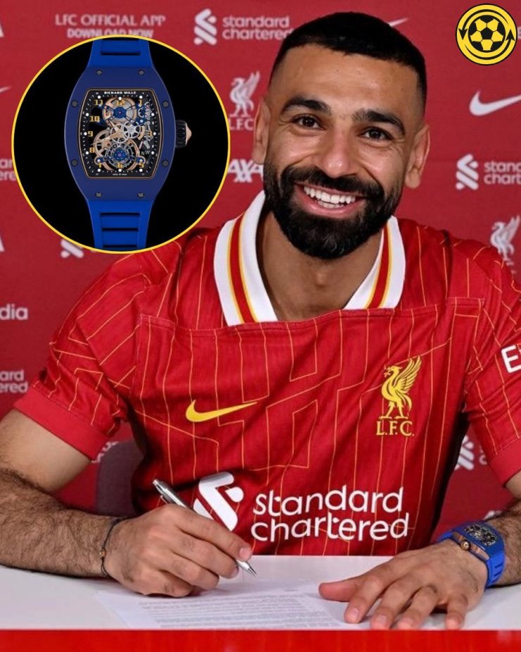 Les montres Salah coûtent 725 000 livres