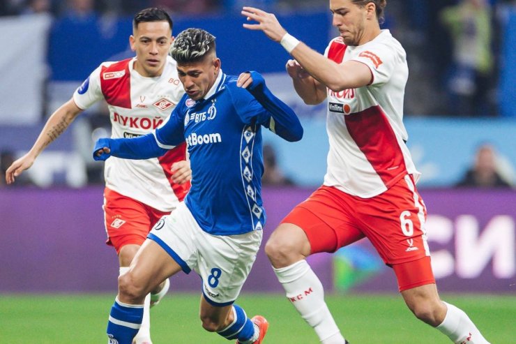 Karrascal dans un match avec Spartak