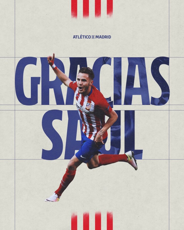 L'Atletico a annoncé le départ de Saul