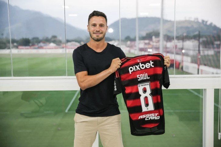 L'ancien milieu de terrain de l'Atletico Saul a déménagé à Flamengo