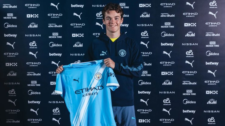 Manchester City a annoncé le transfert du milieu de terrain norvégien