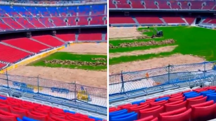 Sur les problèmes de Kamp Knou avec le terrain, le stade Barcelone n'est pas prêt pour la saison